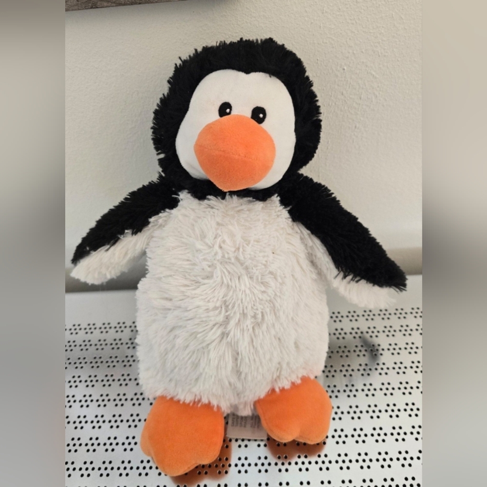 Warmie Penguin Plush, Warmies® are microwavable to provide warmth and comfort W3